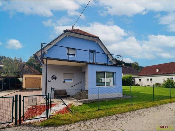 Immobilie in Weitensfeld - Wohnen im Gurktal: Einfamilienhaus mit ca. 122 m² Wohnfläche und großzügigem Garten - Bild 0