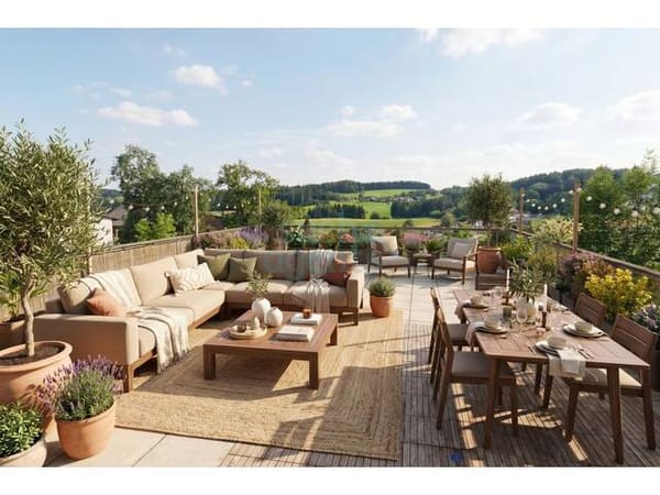 Immobilie in St. Georgen am Walde - Fast neuwertige Dachgeschosswohnung mit großer Dachterrasse, viel Platz, Garage & Weitblick - Bild 4
