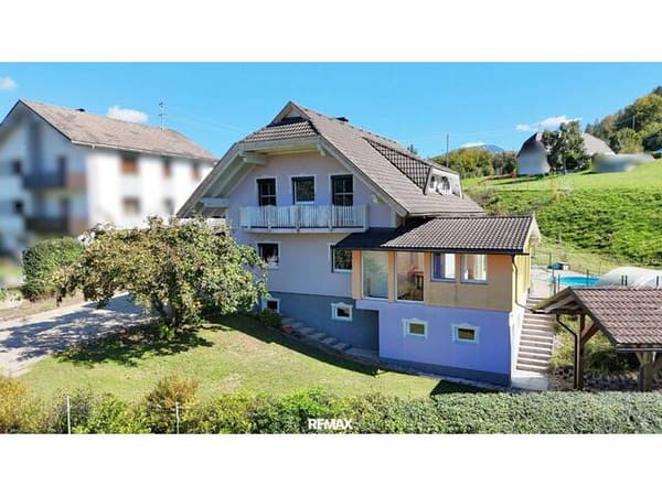 Immobilie in Ferlach - Großzügiges Wohnen mit viel Freiraum – Einfamilienhaus auf weitläufigem Grundstück in Dornach - Bild 1