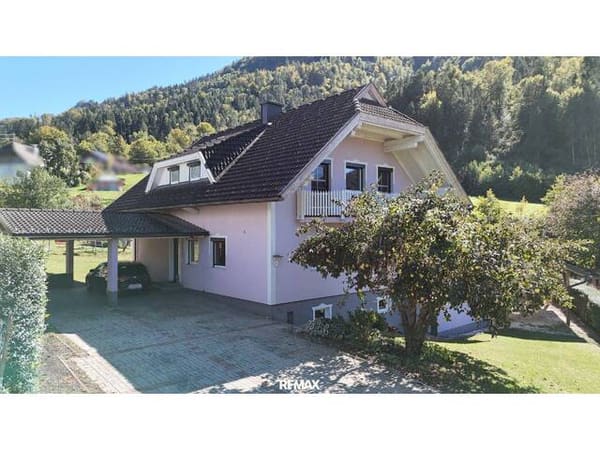 Immobilie in Ferlach - Großzügiges Wohnen mit viel Freiraum – Einfamilienhaus auf weitläufigem Grundstück in Dornach - Bild 2