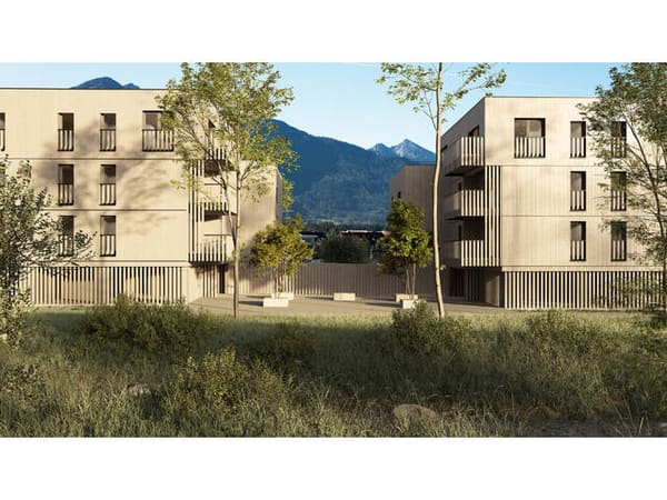 Immobilie in Bludesch - NEUBAU 2027 / 2028: 2 Zimmer Gartenwohnung in Bludesch Exklusives Wohnen am Schwarzbach - Bild 2