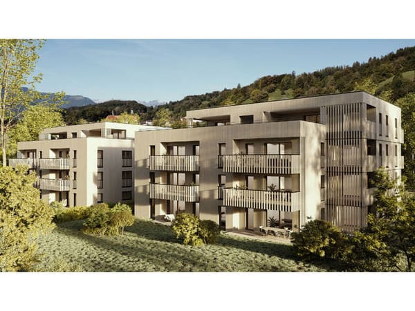 Immobilie in Bludesch - Exklusives Wohnen am Schwarzbach: NEUBAU 2027 / 2028 - 3 Zimmer Wohnung in Bludesch - Bild 3