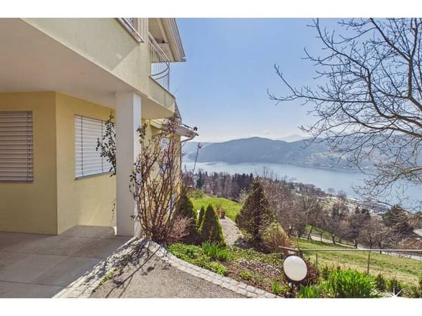 Immobilie in Millstatt am See - Panorama-Residenz Millstatt: Wo Wohndesign auf grenzenlose Freiheit trifft. Exklusives Anwesen mit Seeblick. - Bild 3