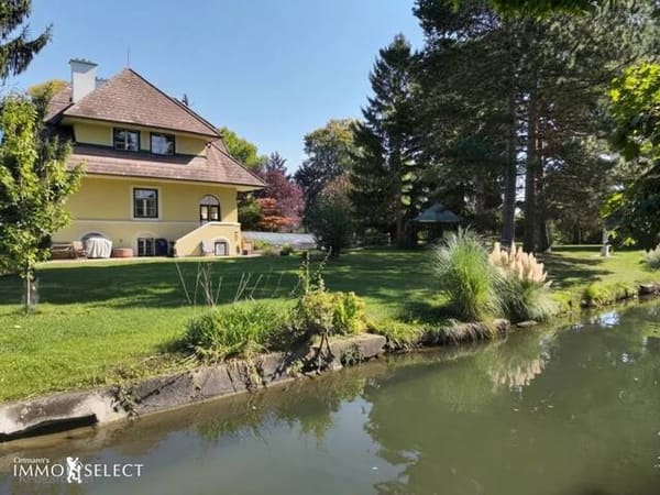 Immobilie in Traismauer - Historische Villa mit parkähnlichem Garten, Pool & privatem Wellnessbereich - Bild 4