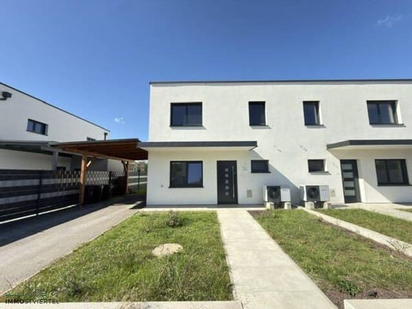 Immobilie in Kematen an der Ybbs - Neue schlüsselfertige Doppelhaushälften mit Carport in Kematen a.d.Ybbs! - Bild 0