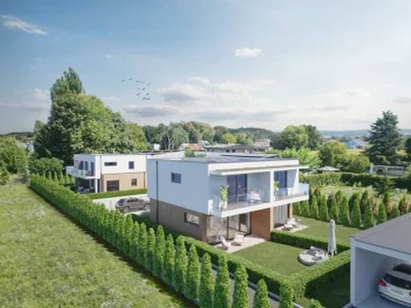 Immobilie in Straß - Modernes Neubau-Flachdach-Doppelhaus in attraktiver Sackgassenlage - Bild 4