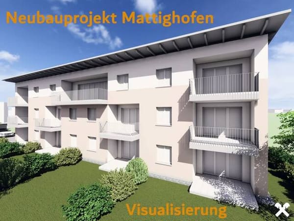 Immobilie in Mattighofen - NEUBAUPROJEKT Wohnung im 1. OG Fertigstellung Ende 2027 - Bild 0