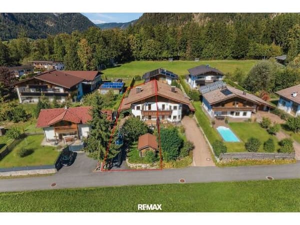 Immobilie in Erpfendorf - Gepflegte Doppelhaushälfte mit Terrasse, Balkon und zwei Kachelöfen - Bild 3