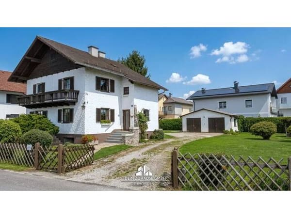 Immobilie in Oberndorf - DEIN ZUHAUSE - Einfamilienhaus mit großem Garten in Oberndorf bei Schwanenstadt - Bild 0