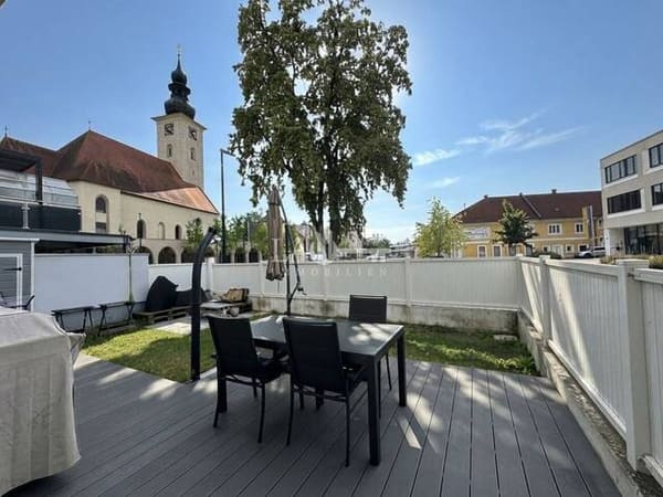 Immobilie in Hörsching - GARTENTRAUM MIT TERRASSE UND ZWEI STELLPLÄTZE IN ZENTRALER LAGE - Bild 0