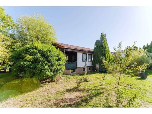 Immobilie in Lambach - KÜHLE Sommernächte unterm NUSSBAUM - Bungalow in ruhiger und familiärer Wohnsiedlung - Bild 1