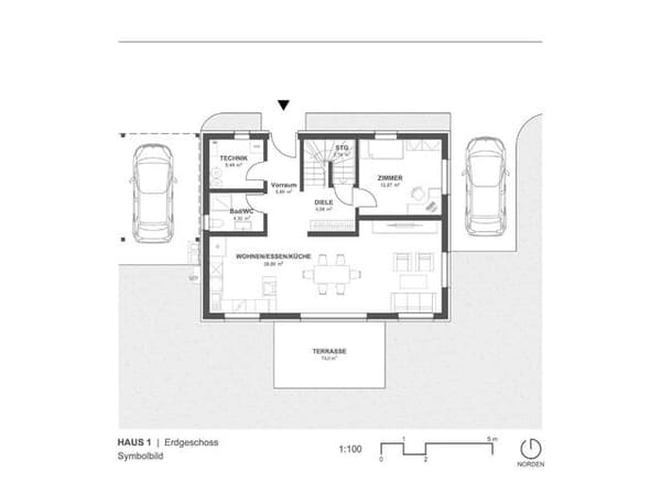 Immobilie in Hagenbrunn - Wohnkomfort der Extraklasse : Ihr energieeffizientes Lux Haus in Enzersfeld - Bild 1
