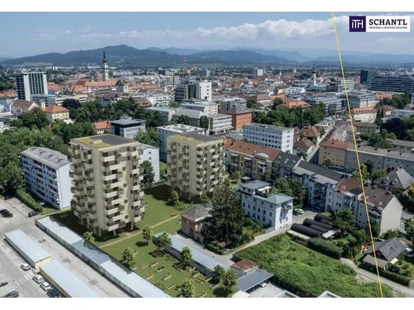 Immobilie in Klagenfurt - 22 m² Balkon & 3 Zimmer - modernes Wohnen in Klagenfurt zum attraktiven Preis! - Bild 0