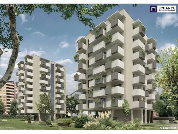 Immobilie in Klagenfurt - 22 m² Balkon & 3 Zimmer - modernes Wohnen in Klagenfurt zum attraktiven Preis! - Bild 2
