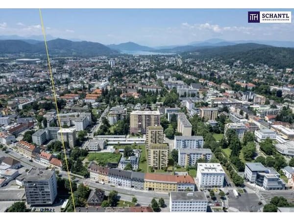 Immobilie in Klagenfurt - Über den Dächern von Klagenfurt - 2-Zimmer-Neubau mit 16 m² Balkon - Bild 1