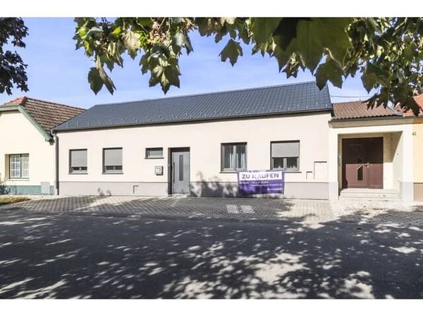 Immobilie in Tadten - Gelegenheit - Haus mit Gartenidylle, großer Terrasse und vielseitigem Nebengebäude als Doppelgarage oder Hobbyraum - Bild 1
