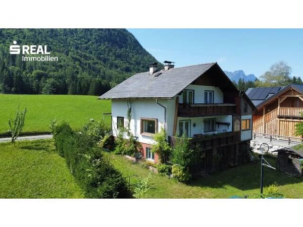 Immobilie in Bad Aussee - Wohnen, wo andere Urlaub machen: Immobilie mit Gestaltungspotenzial in Bad Aussee mit Panoramablick - Bild 1
