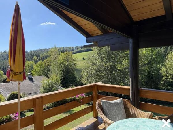 Immobilie in Lichtenegg - Wunderbares Blockhaus in schönster Grünruhelage! Ab sofort verfügbar! - Bild 2