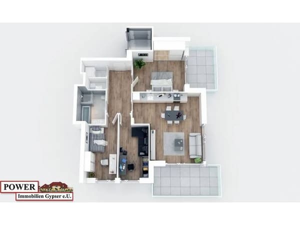 Immobilie in Mattighofen - NEUER PREIS!! Sonnige 4-Zimmer-Wohnung in Mattighofen: Ihr neues Zuhause mit 2 Balkonen! - Bild 0