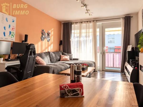 Immobilie in Stockerau - Moderne 3-Zimmer-Wohnung mit Balkon und Garagenstellplatz in Stockerau - Bild 1