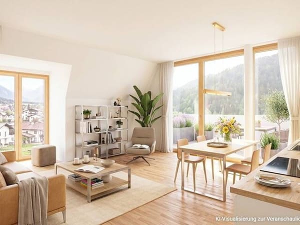Immobilie in Zams - Neuwertige 3-Zimmer-Wohnung mit Terrasse und Bergblick | TOP B27 | Zentrum Zams - Bild 0