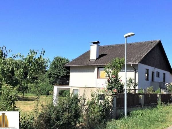 Immobilie in Ravelsbach - Einfamilienhaus in ruhiger Lage, mit wunderschönem großen Garten Nähe Ravelsbach im Weinviertel! - Bild 0