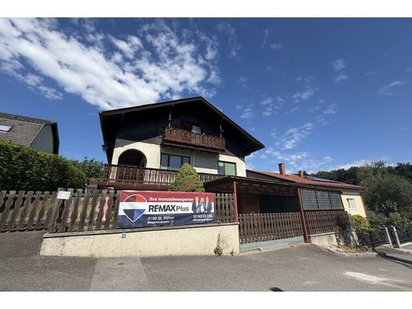 Immobilie in Oberwölbling - Viel Potenzial für die ganze Familie - Einfamilienhaus mit herrlicher Aussicht in Oberwölbling - Bild 3