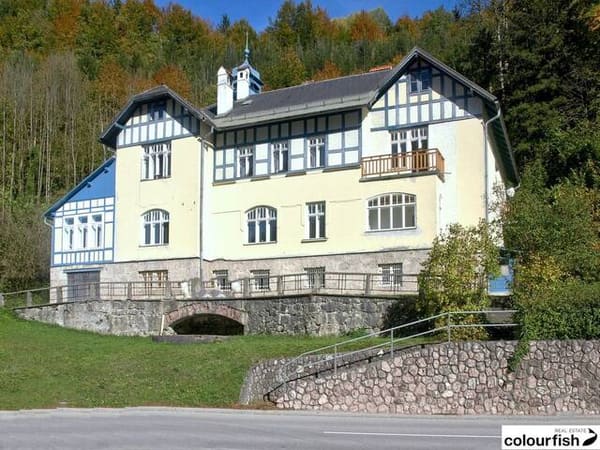 Immobilie in Weyer - Original erhaltenes villenartiges Jugendstil-Kurhaus mit großem Potential - Bild 0