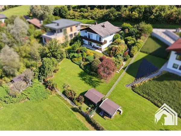 Immobilie in Glanegg - Ein Zuhause mit Charakter: Einfamilienhaus mit Garten in Hanglage und Bick ins Grüne - Bild 0