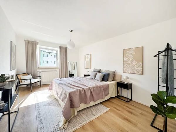 Immobilie in Grödig - Naturnah wohnen vor den Toren Salzburgs - 3 Zimmer-Wohnung mit Balkon - Bild 1
