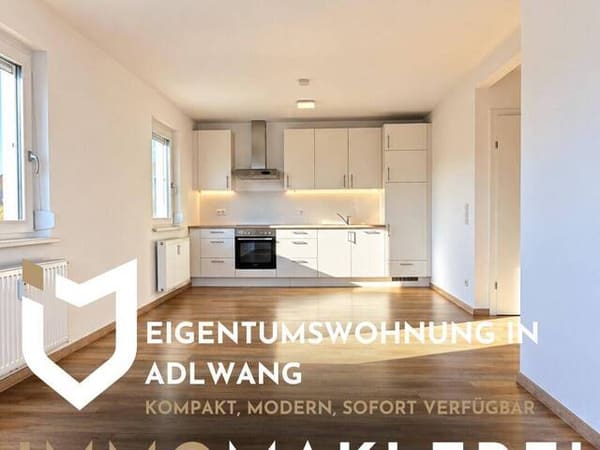Immobilie in Adlwang - EIGENTUMSWOHNUNG IN ADLWANG - KOMPAKT, MODERN, SOFORT VERFÜGBAR - Bild 0