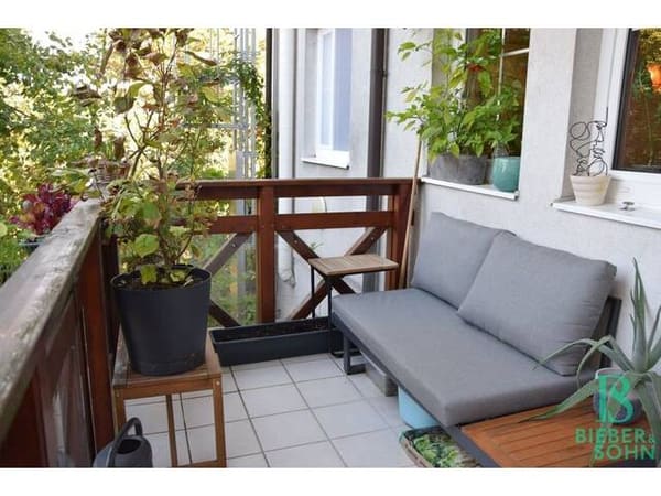 Immobilie in Mödling - Beim Hyrtlpark - Perfekt aufgeteilt, entzückende Wohnung mit Balkon - Blick ins Grüne - Ruhelage! - Bild 3