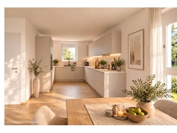Immobilie in Höflein - NEU: Ziegelmassiv & energieeffizient | 4-Zimmer-Haus mit PV-Anlage, Kühlung & Garten | optional mit Keller! - Bild 1