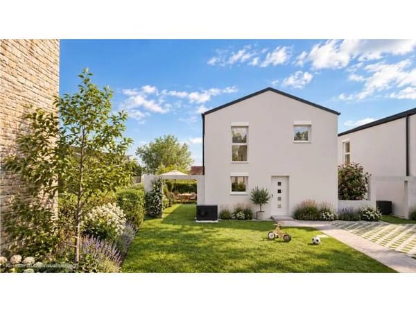Immobilie in Höflein - NEU: Viel Freiraum rund ums moderne 4-Zimmer-Ziegelmassiv-Haus | optinal mit Keller | energieeffizient & provisionsfrei, direkt vom Bauträger! - Bild 0