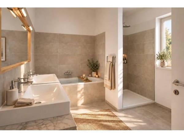 Immobilie in Höflein - NEU: 131 m² Einfamilienhaus mit 45 m² Wohnküche, 2 Bädern & begehbarem Schrank | provisionsfrei & direkt vom Bauträger! - Bild 3