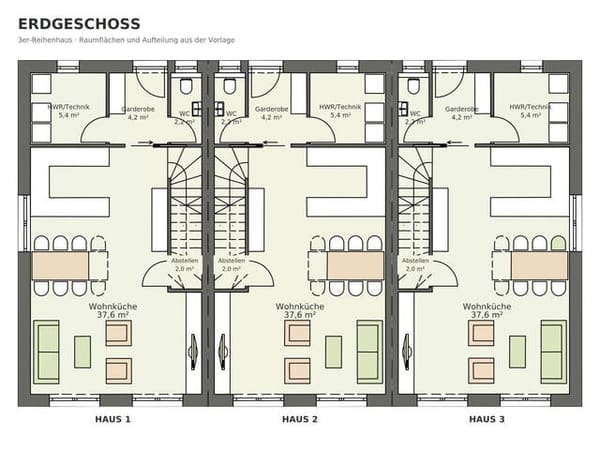Immobilie in Schlins - NEUES WOHNEN im REIHENHAUS in SCHLINS - HAUS 2 - Bild 2