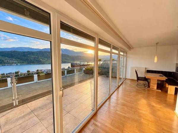 Immobilie in Millstatt am See - WOHNJUWEL MIT TRAUMBLICK ÜBER DEN MILLSTÄTTER SEE! - Bild 0
