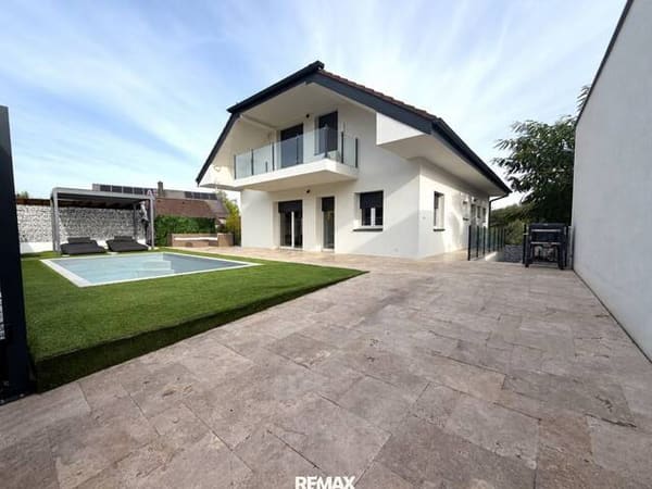 Immobilie in Pöttsching - Wohnen wie im Urlaub - Pool, Natur & Seegenuss - Bild 0