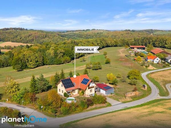 Immobilie in Kleinmürbisch - Freiheit, Sicherheit & Idylle im Südburgenland: Zukunftssicheres Familienanwesen in Traumlage - Bild 0