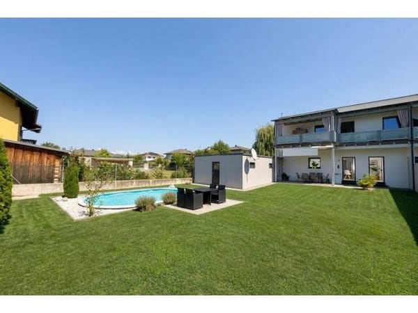 Immobilie in Ebenthal - 3-Zimmer-Garten-Paradies - Überdachte Terrasse und Pool! - Bild 3