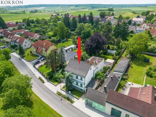 Immobilie in Bad Pirawarth - Altbau-Juwel im Dornröschenschlaf: Wer erweckt mich zu neuem Glanz? - Bild 1