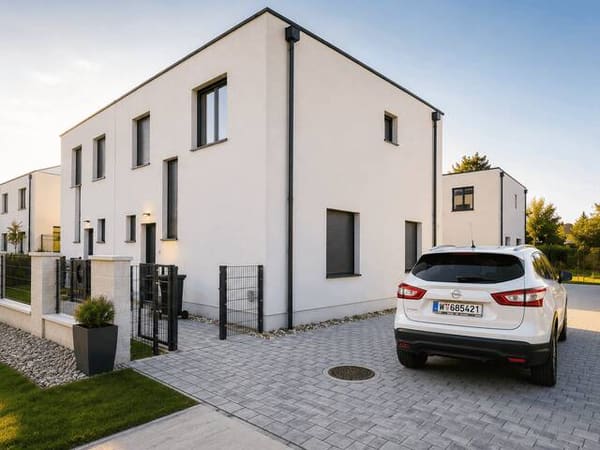 Immobilie in Deutsch-Wagram - EINZIEHEN & WOHLFÜHLEN | Modernes Einfamilienhaus mit Küche, großem Eigengarten & 2 Stellplätzen - Bild 0