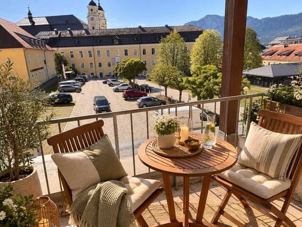 Immobilie in Mondsee - 3 Zimmer- Wohnung im Schlosshof- Mondsee The Cozy Vibe. - Bild 1