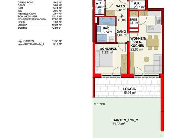 Immobilie in Andorf - Neubau 2-Zimmer-Wohnung mit Garten zu verkaufen! - Bild 4