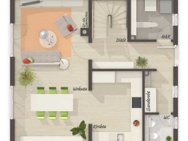 Immobilie in Koblach - Neues Einfamilienhaus in Ziegelbauweise inkl. Grundstück - € 644.000,00 plus WBF! - Bild 1
