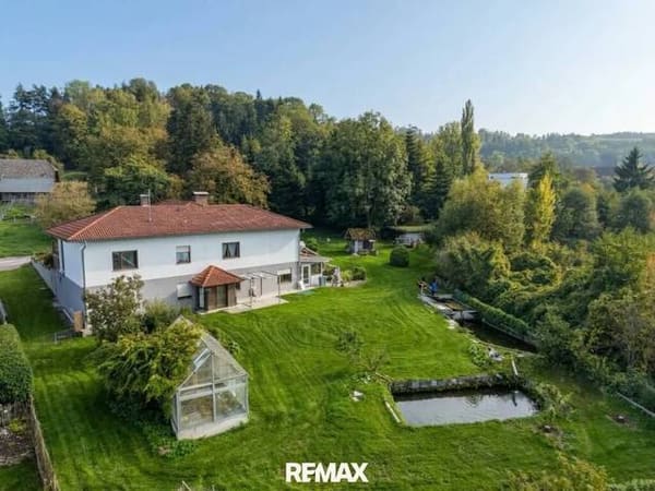 Immobilie in Scharten - Landhaus in Scharten mit großem Garten, Fischteichanlage & eigenem Wald - Bild 0