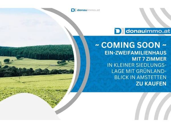 Immobilie in Kronstorf - Großzügiges 8 Zimmer-ZWEIFAMILIEN-& GENERATIONENHAUS IN KRONSTORF, 220 m² Wohnfläche, 750 m² Grundstück und neuwertiger Sauna! - Bild 0