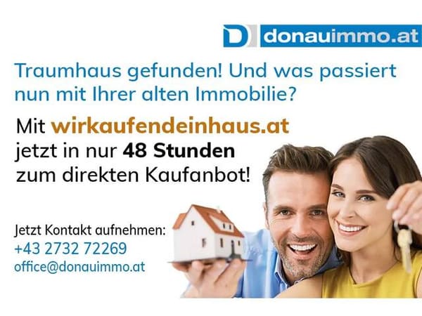 Immobilie in Kronstorf - Großzügiges 8 Zimmer-ZWEIFAMILIEN-& GENERATIONENHAUS IN KRONSTORF, 220 m² Wohnfläche, 750 m² Grundstück und neuwertiger Sauna! - Bild 2