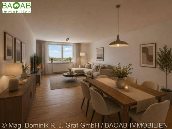 Immobilie in Feldkirchen - Vermietete Anlegerwohnung mit Balkon – Generalsaniert in zentraler Lage von Feldkirchen - Bild 0