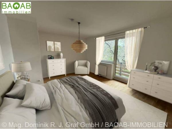 Immobilie in Feldkirchen - Vermietete Anlegerwohnung mit Balkon – Generalsaniert in zentraler Lage von Feldkirchen - Bild 1